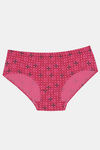 Rosaline Pure Cotton Full Coverage Tribal Pattern Brief (Pack of 3) — thumbnail 3